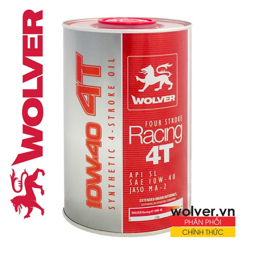 Nhớt Wolver Racing 4T 10W40 1L